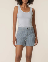 Jane Shorts- Navy Striped
