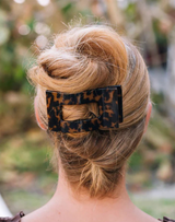Large Flat Rectangle Hair Clip- Assorted Colors