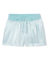 PJ Harlow Aqua Mikel Satin Boxer Shorts