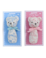 Animal Toile Teddy Bear Rattle
