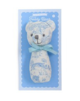 Animal Toile Teddy Bear Rattle