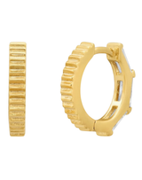 Baguette CZ Reversible Huggies