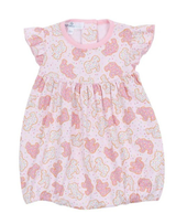 Pink Animal Crackers Flutter Bubble
