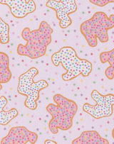 Pink Animal Crackers Flutter Bubble