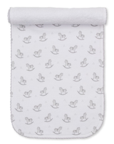 Kissy Kissy Gingham Rockers Burp Cloth