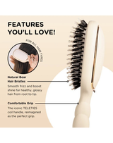 Boar Bristle Hair Brush