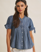 Sunnyday Denim Blouse