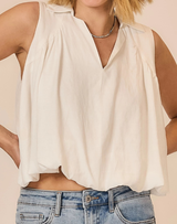 Pearl Bubble Blouse