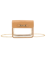 Biege Clear Bag