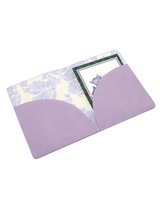 Lavender Mahjong Card Folio