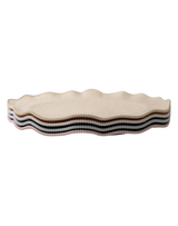 Embossed Pearl Oval Platter