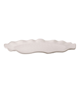 Embossed Pearl Oval Platter