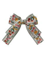 Garden Study Ribbon Bow Clip