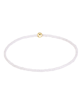 eNewton Hope Classic 2mm Bracelet- White