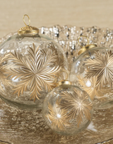 Heirloom Golden Glimmer Ornament-4 in