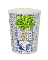 Blue and White Bowl With Lemon Tree Party Cup