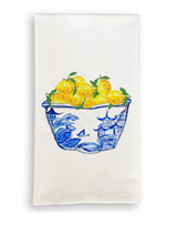 Bowl With Lemons Towel