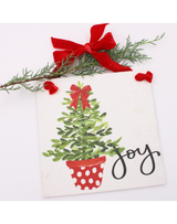 Christmas Tree Joy Wall Sign