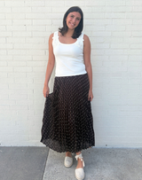 Olive Maxi Skirt