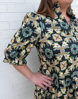Trellis Ruffle Dress