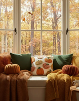 Pumpkin All Over Pillow