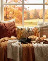Harvest Trio Pumpkin Pillow
