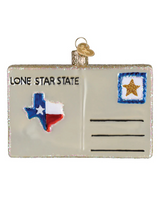 Texas Post Card Ornament