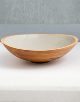 Madras Oversized Bowl-Taupe
