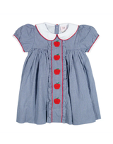 Navy Apple Dress