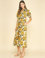 Gold Sunflower Dress