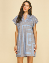 Geomet Tunic Dress