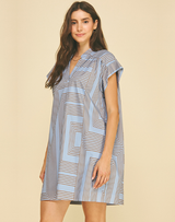 Geomet Tunic Dress