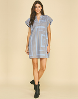 Geomet Tunic Dress