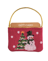 Needlepoint Gift Card Pouch