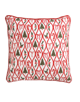 Christmas Block Print Quilted Pillows