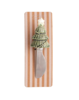 White Christmas Figural Spreader