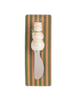 White Christmas Figural Spreader