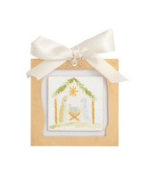 Gold Painted Acrylic Ornaments