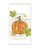 Pumpkin Botanical Bagged Towel