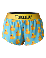Chickn Legs Women's Split Short-Rubber Ducky