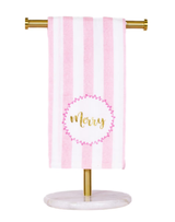 Merry Script Hand Towel