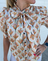 Petal Glow Blouse
