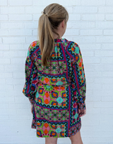 Popover Patchwork Dress