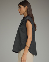 Flow Bow Neck Blouse