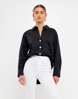 Jewel Button-Down Blouse
