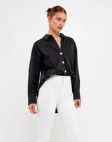 Jewel Button-Down Blouse