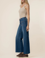 Meg Front Patch Jeans