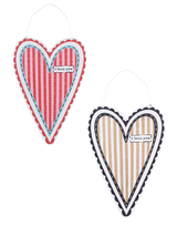 I Love You Reversible Burlee- Red/Gold