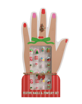 Christmas Nails Jewelry Set