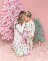 Christmas Tree Bow PJ Set